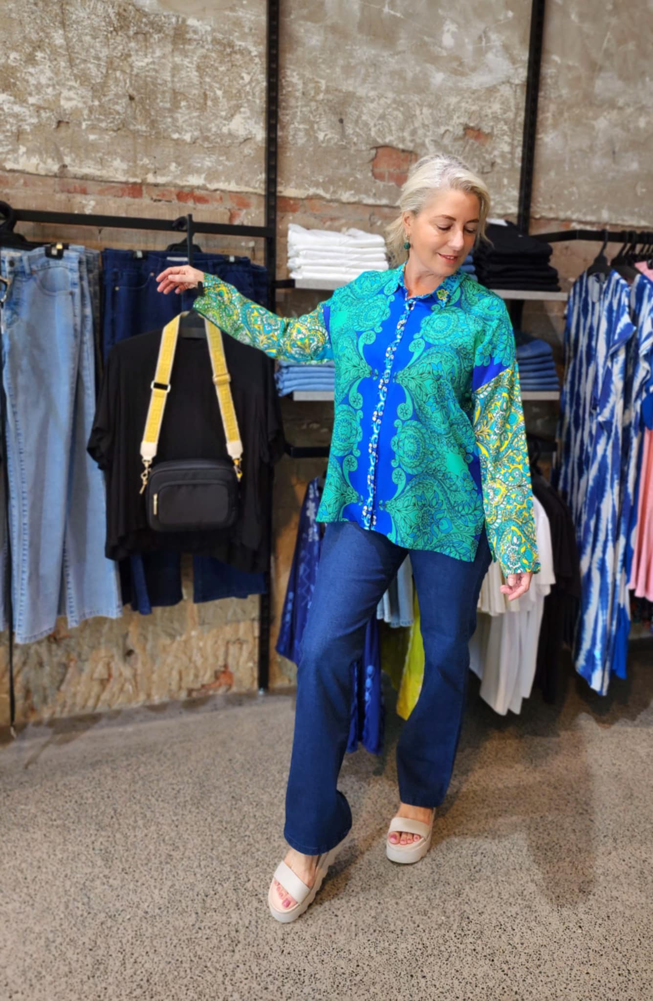 Diomedes Oversized Blouse