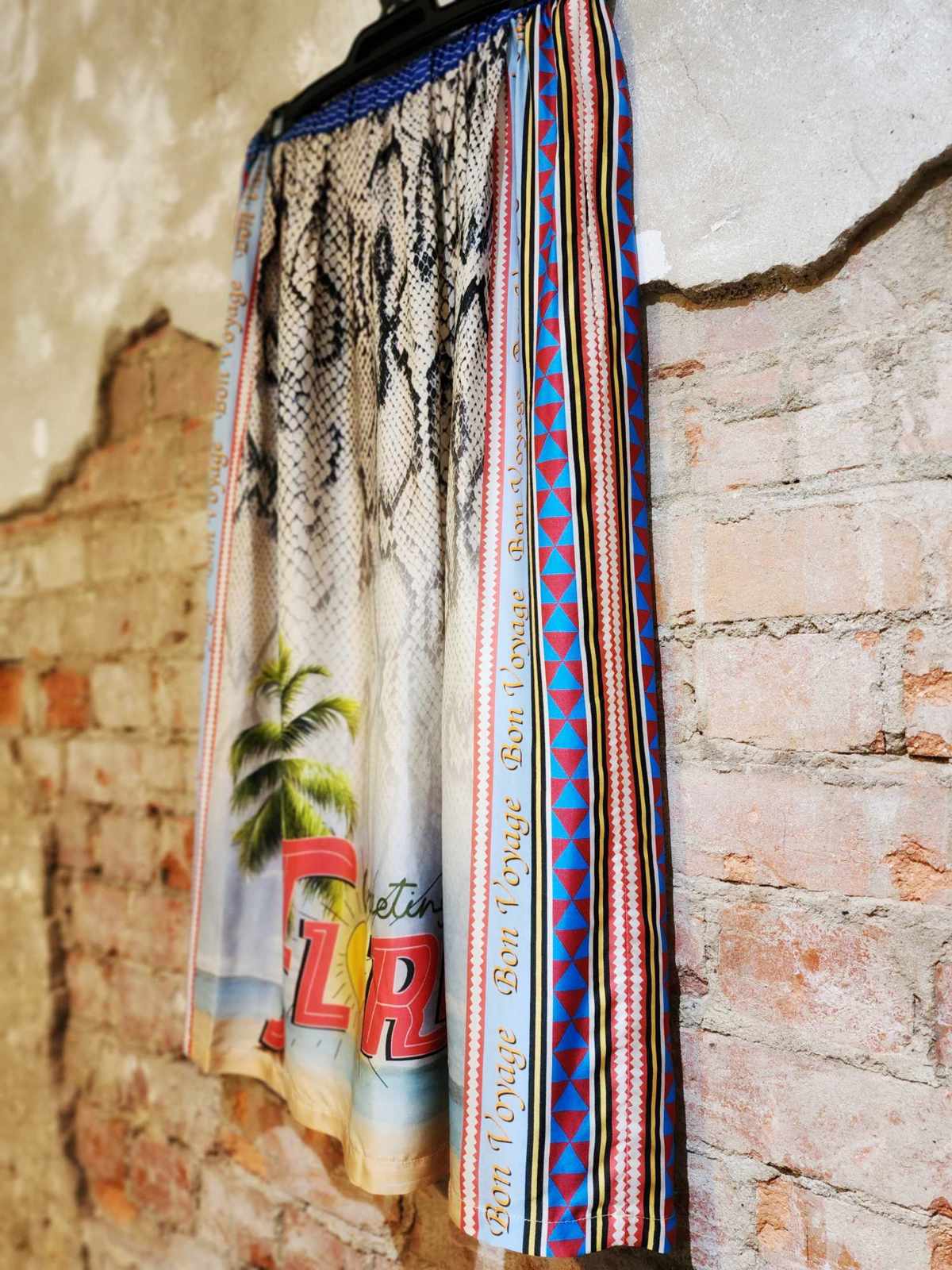 Snake Charmer Midi Skirt