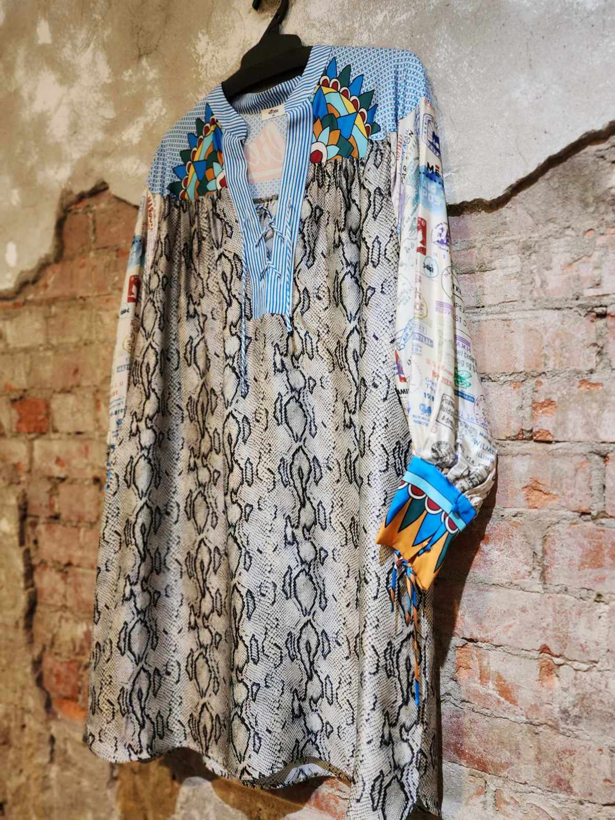 Snake Charmer Midi Dress
