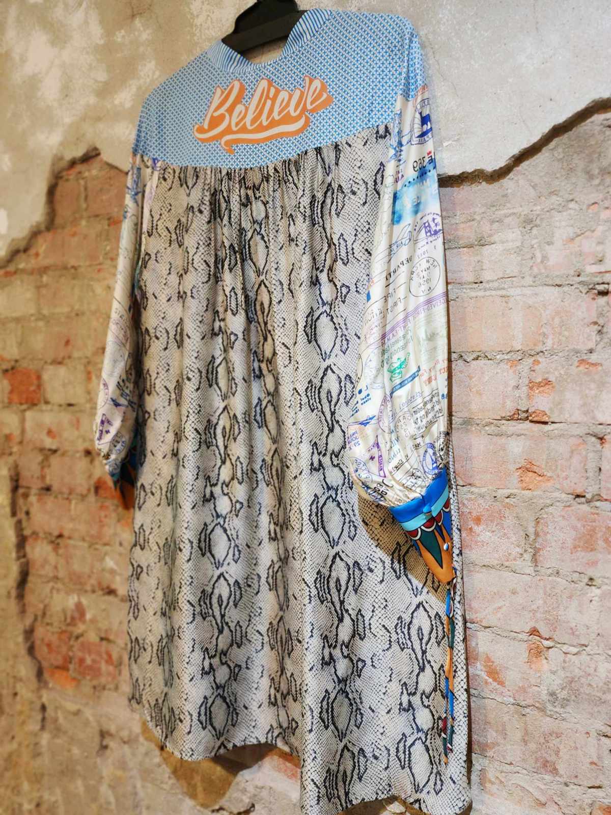 Snake Charmer Midi Dress