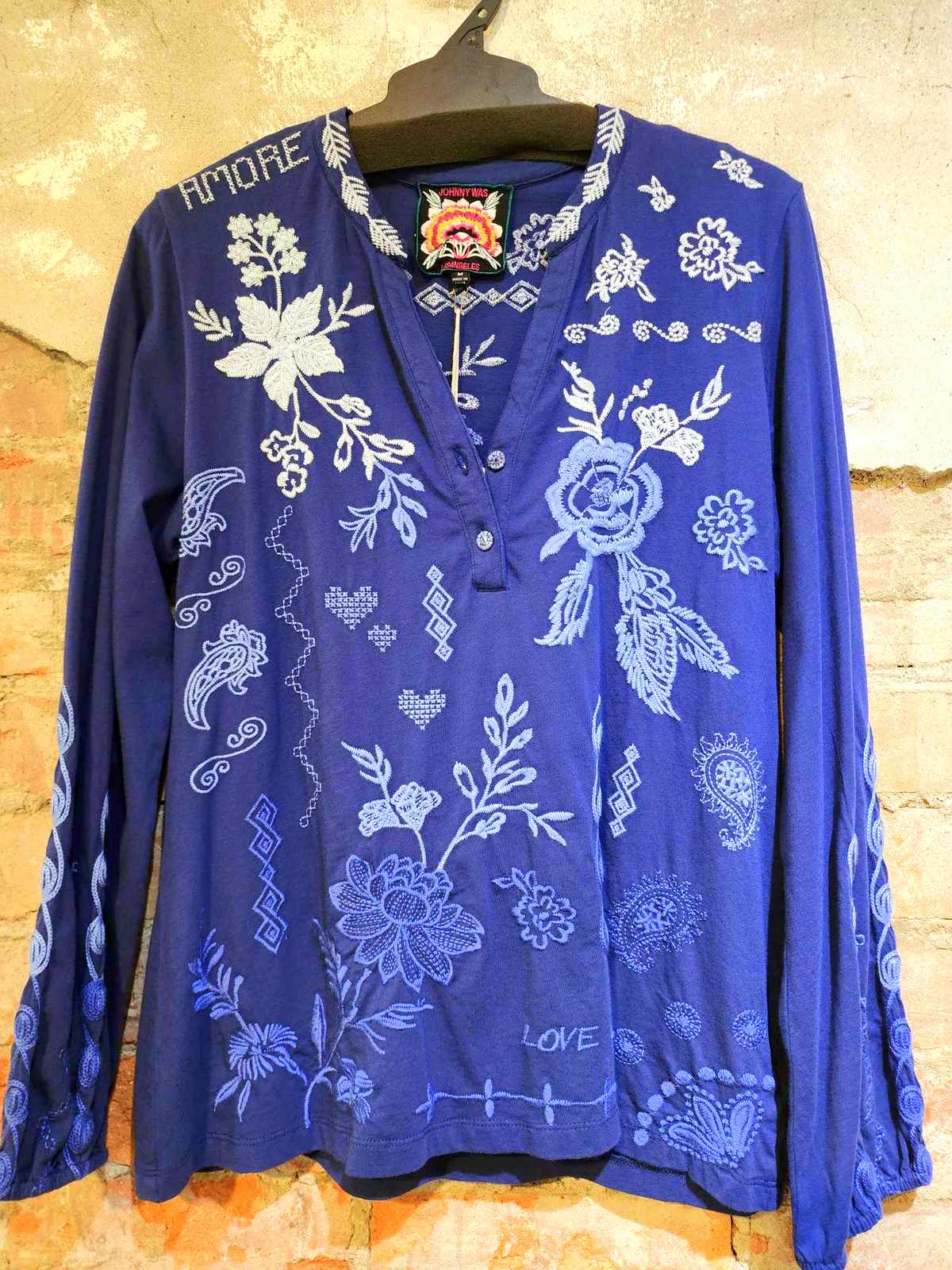 Laura Henley Top - Navy