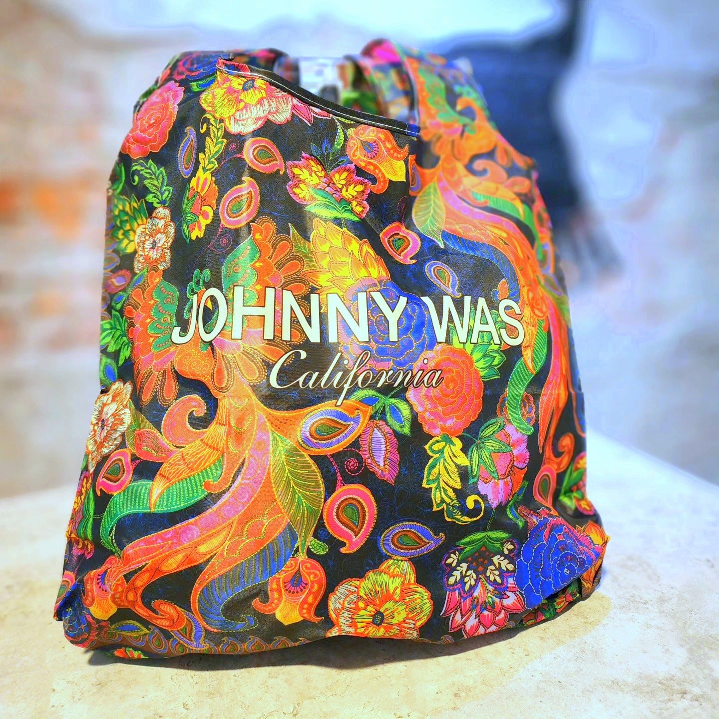 Johnny Was Shopper Tote - Peacock