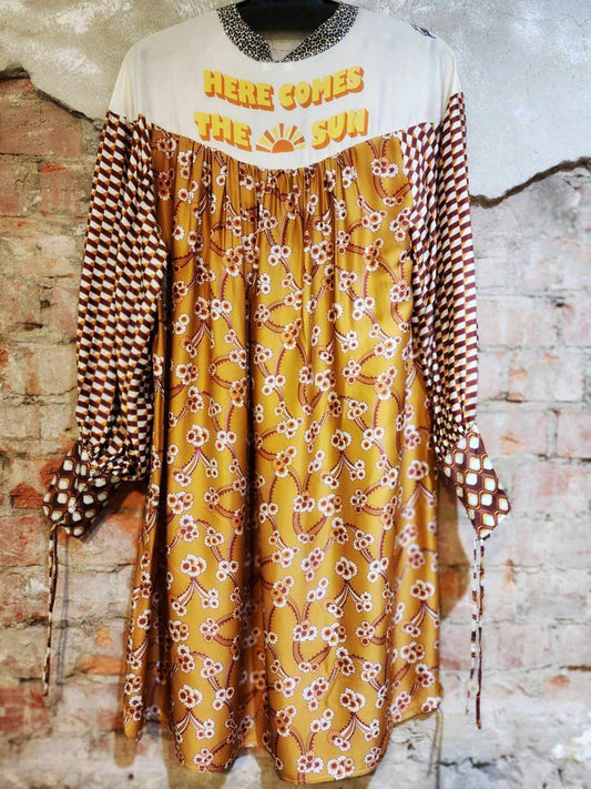 Here Comes The Sun Midi Dress