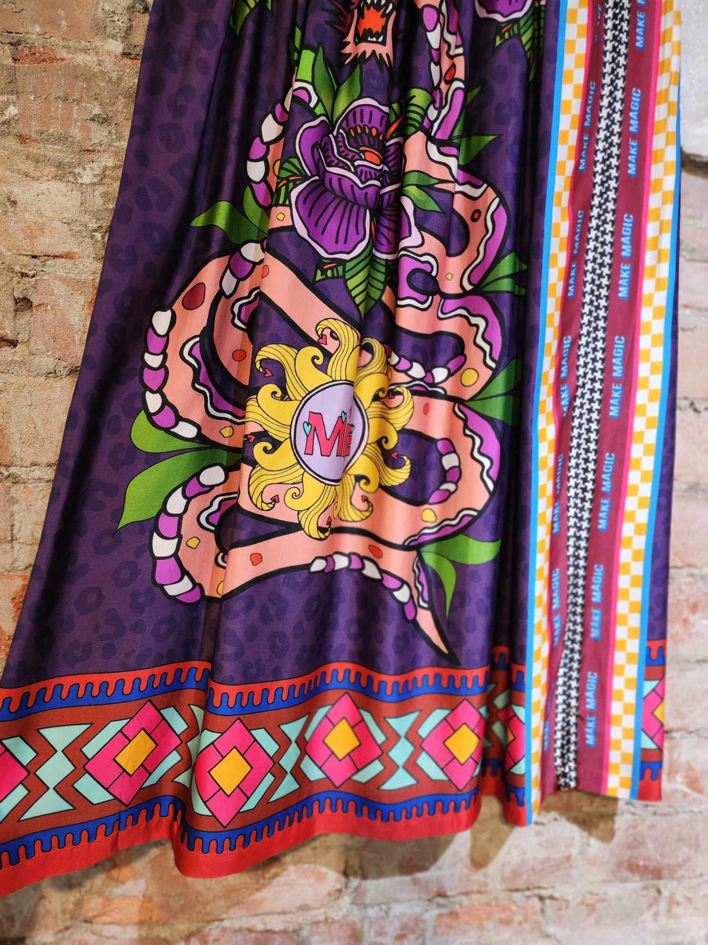 Dragon Midi Skirt