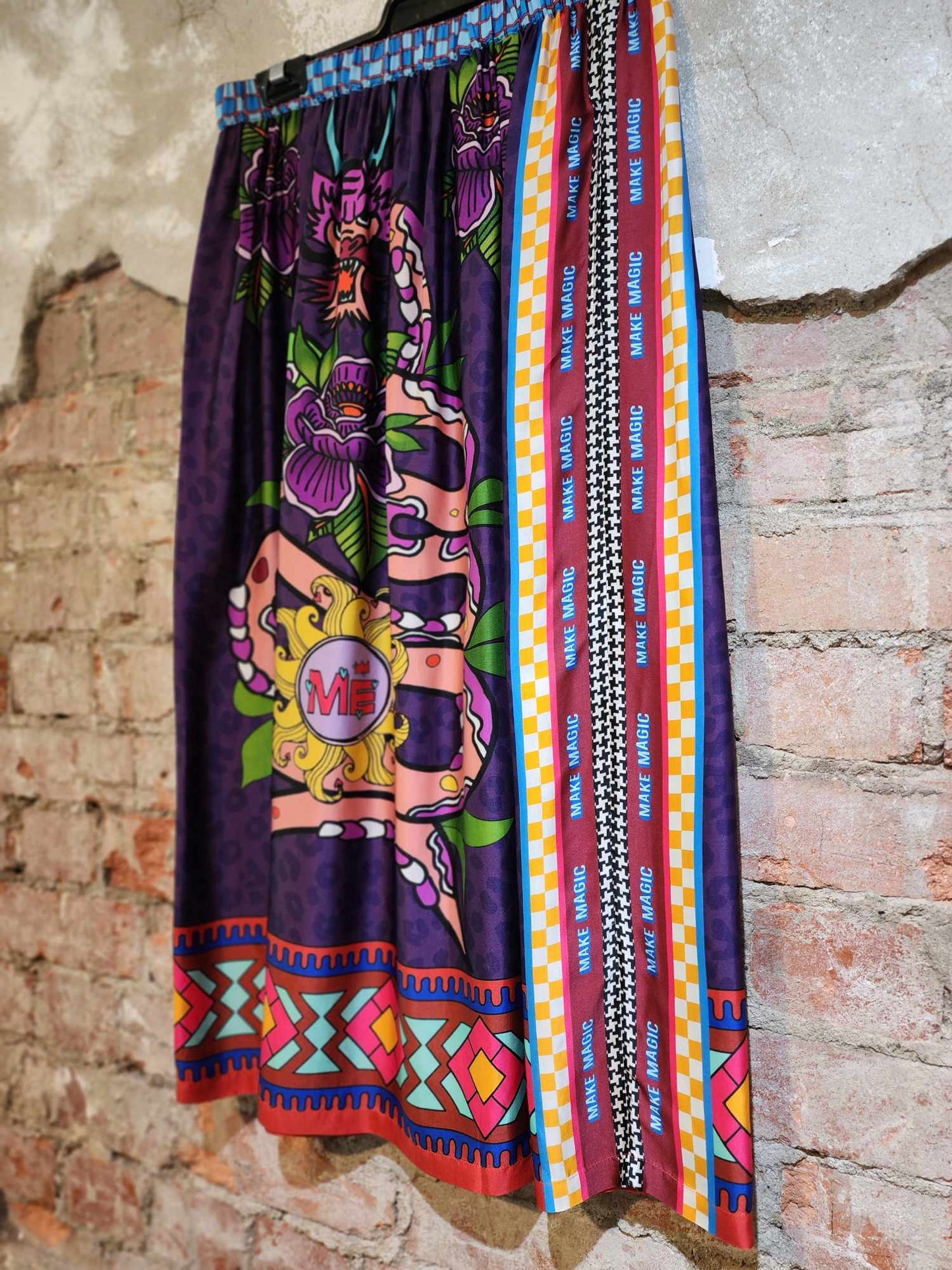 Dragon Midi Skirt