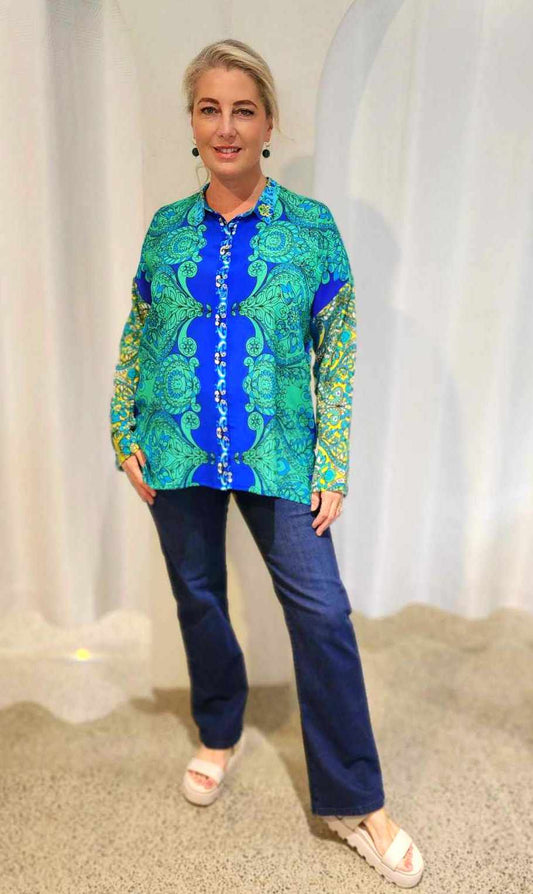 Diomedes Oversized Blouse