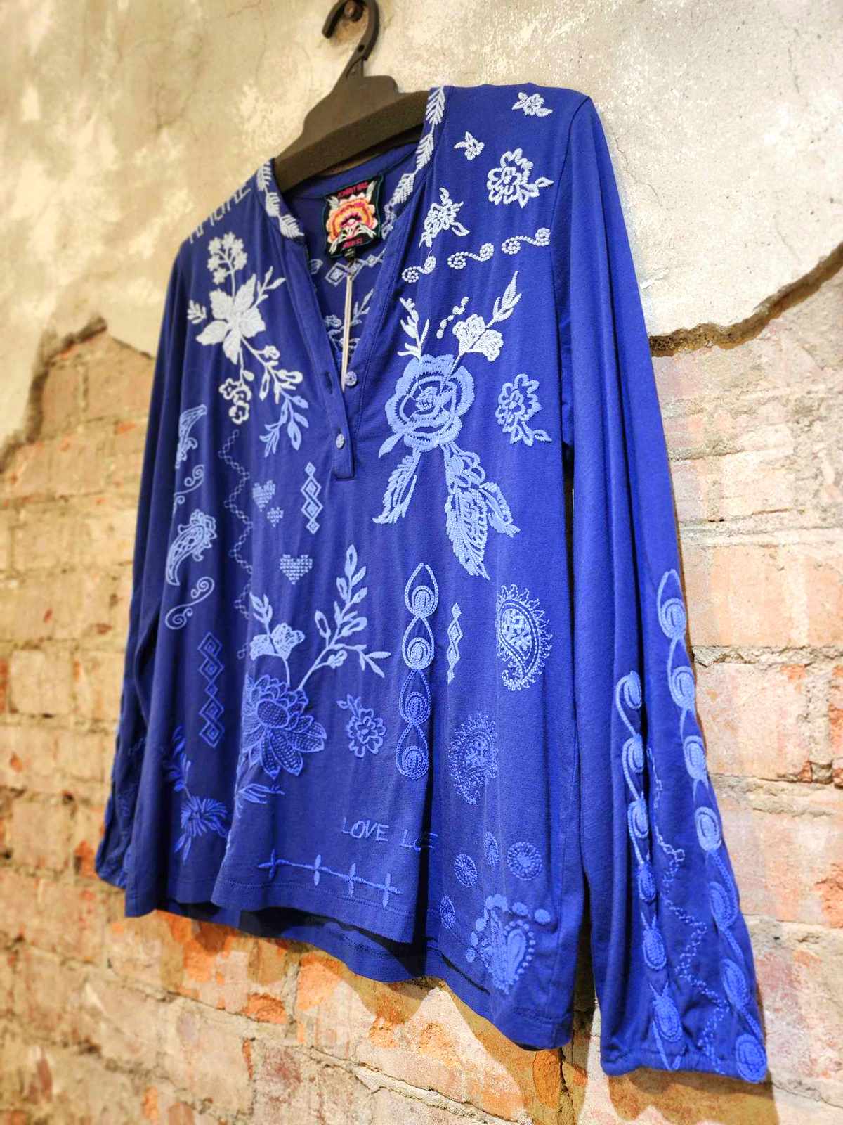 Laura Henley Top - Navy